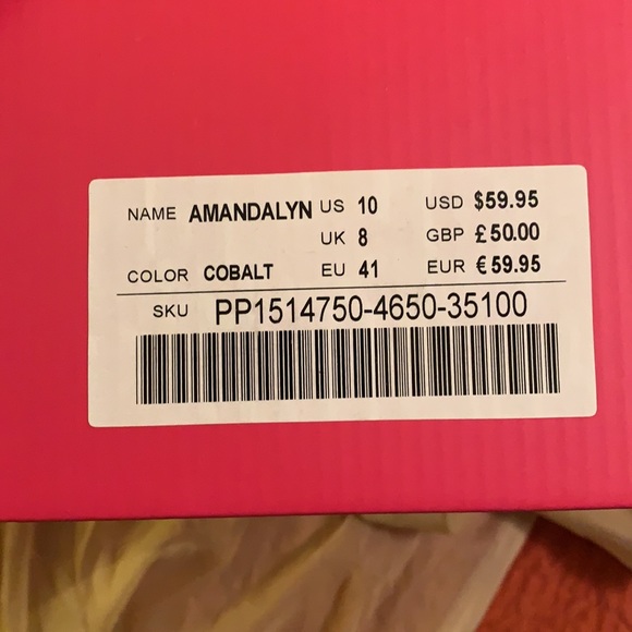 Cobalt blue pump - Picture 7 of 7